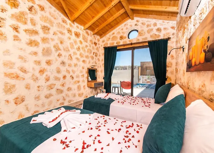 Villa Havuzu Disaridan Goeruenmeyen Jakuzili Oezel Havuzlu Lueks