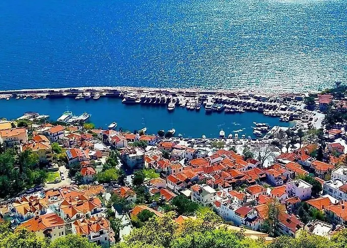 Havuzu Disaridan Goeruenmeyen Jakuzili Oezel Havuzlu Lueks 别墅 卡尔坎