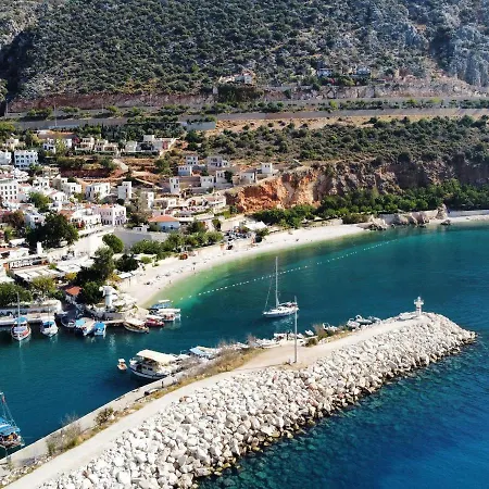 Havuzu Disaridan Goeruenmeyen Jakuzili Oezel Havuzlu Lueks Willa Kalkan